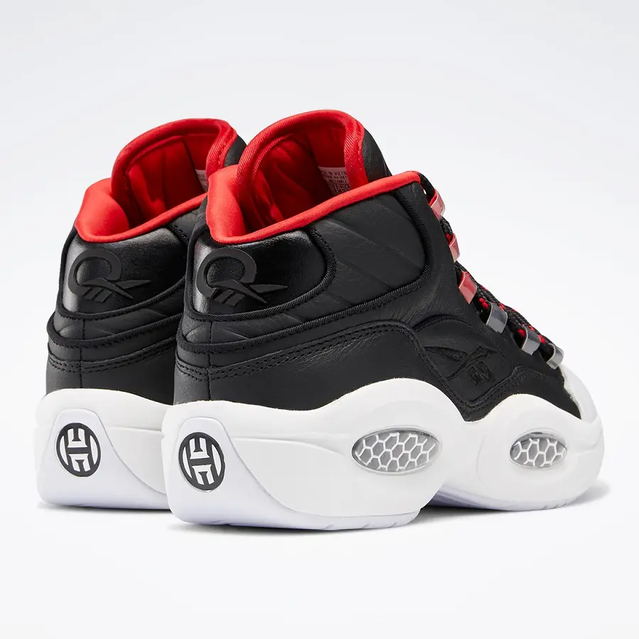 Giày Reebok James Harden x Question Mid OG Meets OG 'Black' FZ1365 - Ảnh 5