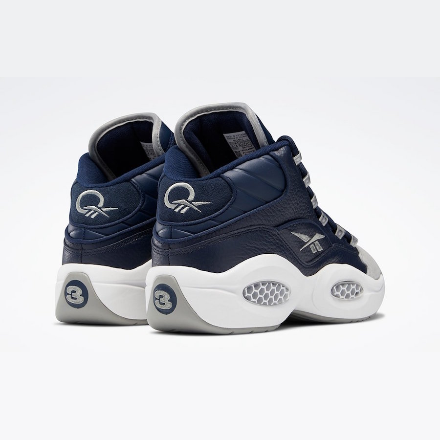 Giày Reebok Question Mid ‘Georgetown 2020’ FX0987 - Ảnh 5