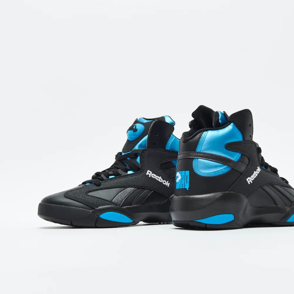 Giày Reebok Shaq Attaq 'Black Azure' HR0499 - Ảnh 4