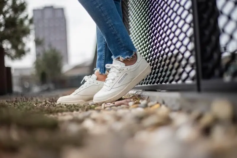 Alternative view of Giày Reebok Wmns Club C 85 'Chalk' DV8364