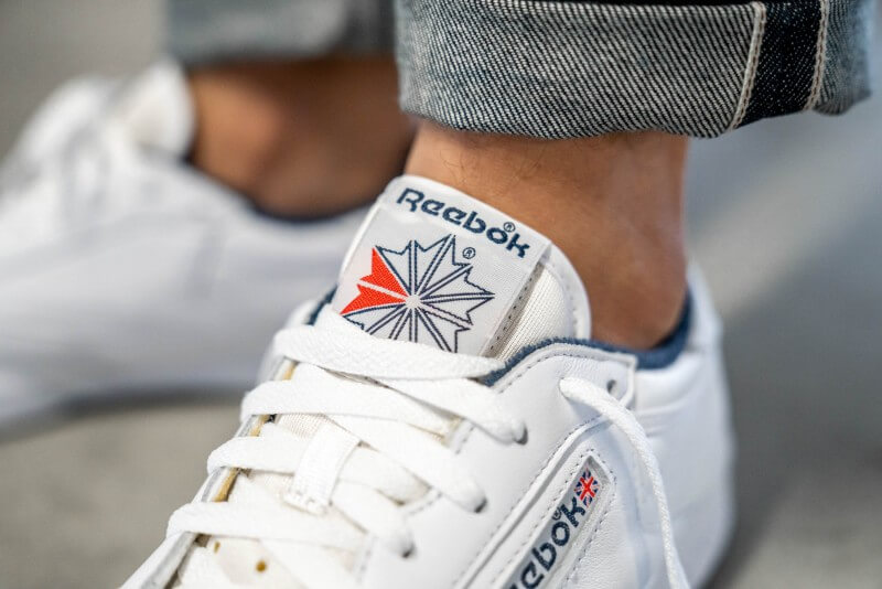Giày Reebok Club C 85 Anniversary 'White Collegiate Navy' FX3433 - Ảnh 2