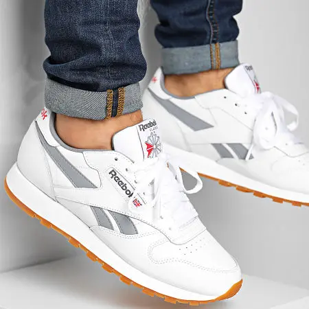 Giày Reebok Classic Leather 'White' FV1964 - Ảnh 4