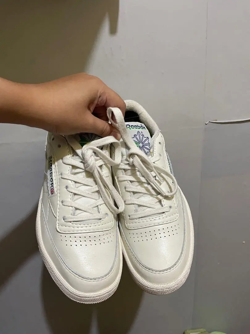 Giày Reebok Club C 85 Vintage 'White Green' GX2743 - Ảnh 3