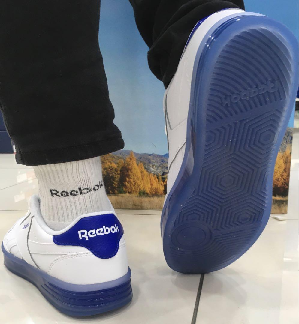Giày Reebok Royal Techque T CE 'White Blue' H67907 - Ảnh 4