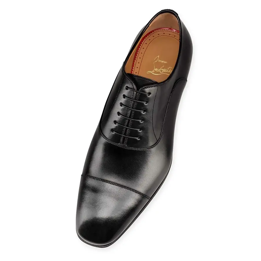 Giày Christian Louboutin Greggo 'Black' 1150376BK01 - Ảnh 4