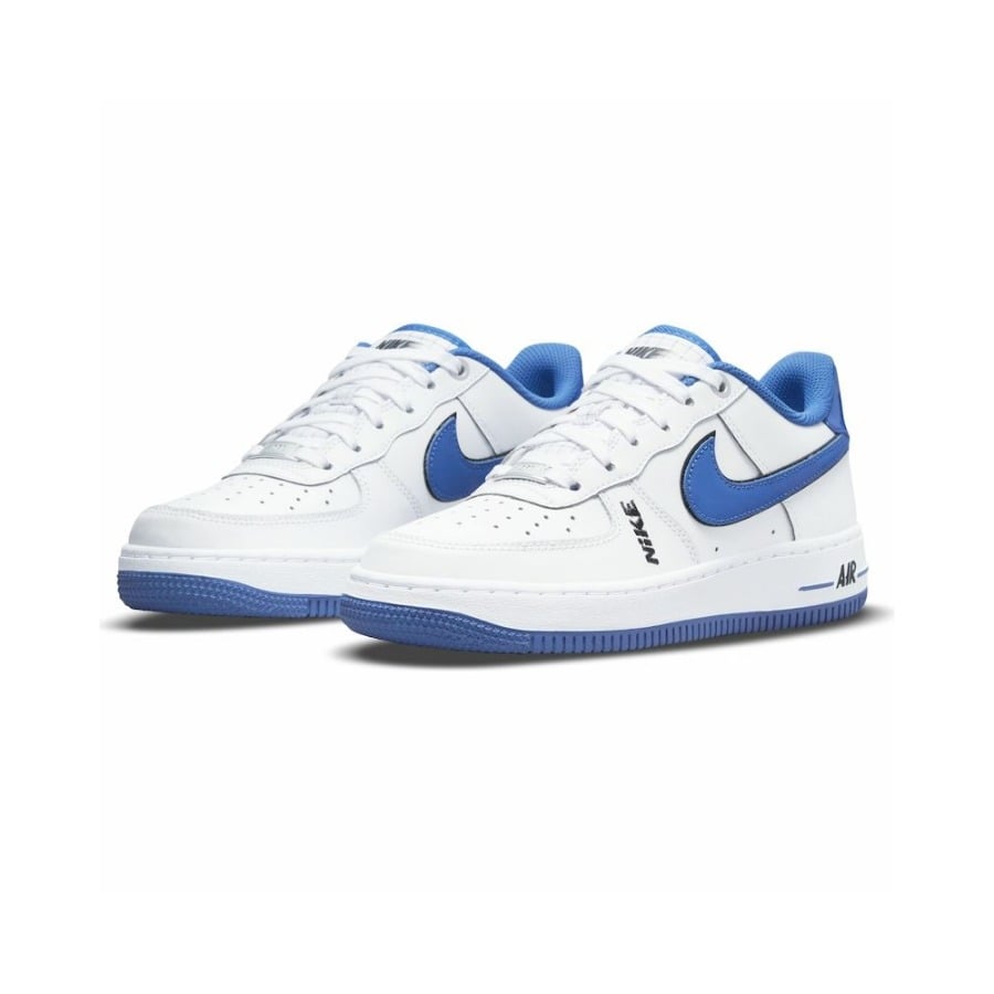 Giày Nike Air Force 1 LV8 GS White Game Royal DO3809-100 - Ảnh 2