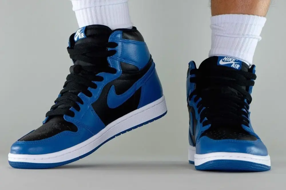 Giày Nike Air Jordan 1 Retro High OG 'Dark Marina Blue' 555088-404 - Ảnh 3