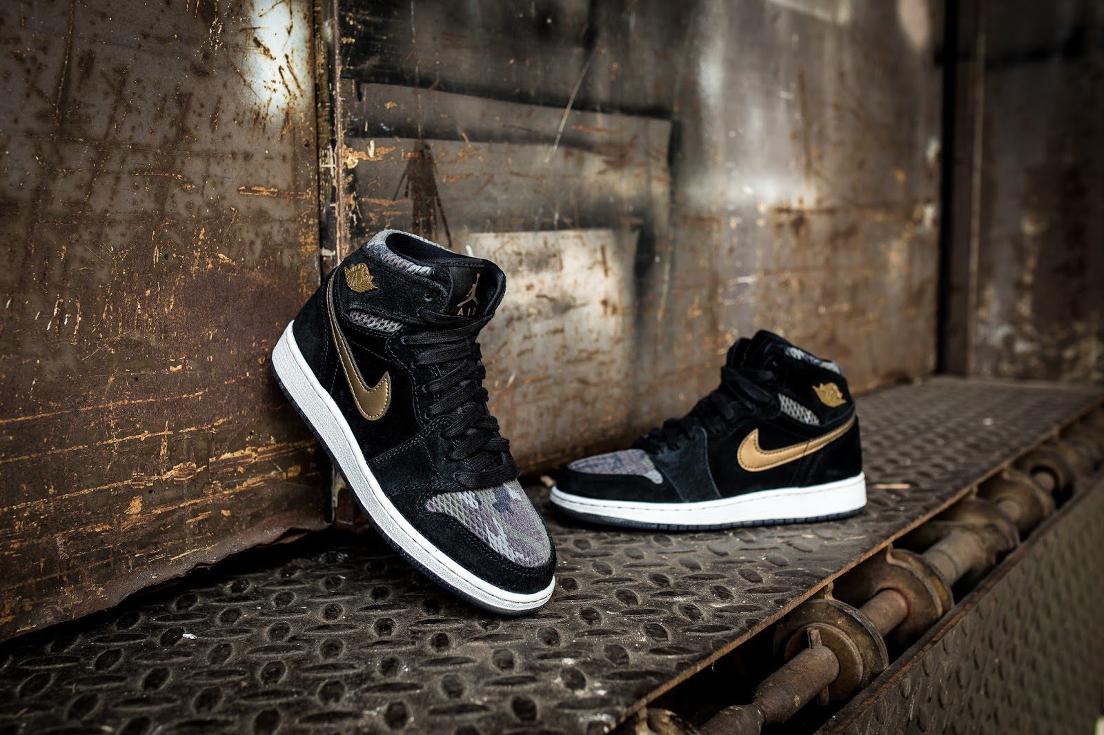Giày Nike Air Jordan 1 Retro High 'Heiress Camo' 832596-030 - Ảnh 5