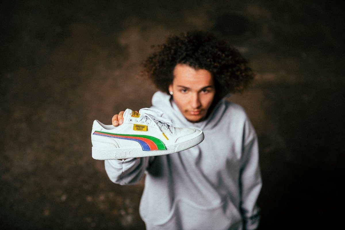 Giày Puma Chinatown Market x Ralph Sampson Low 'White' 371089-01 - Ảnh 3