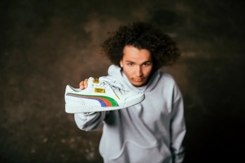 Giày Puma Chinatown Market x Ralph Sampson Low 'White' 371089-01 - Ảnh 3