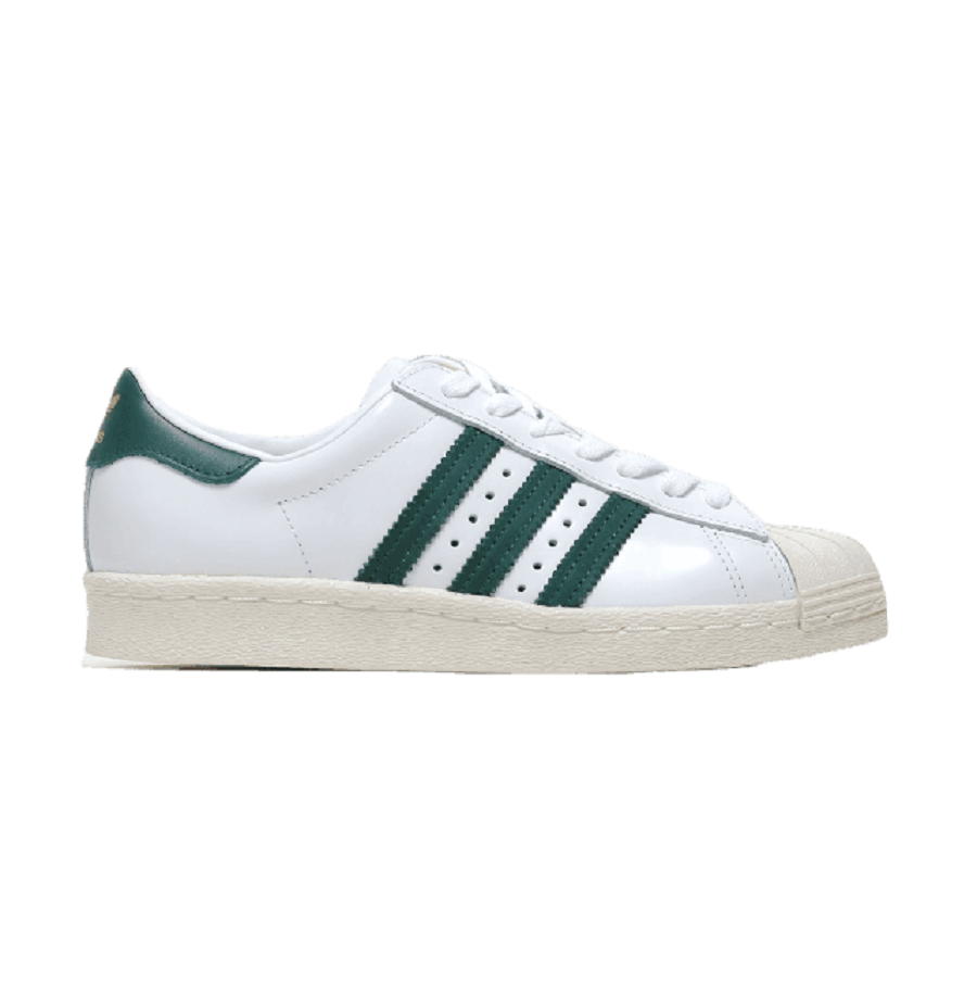 Giày Adidas Originals Superstar 80s 'White Green' BB2230