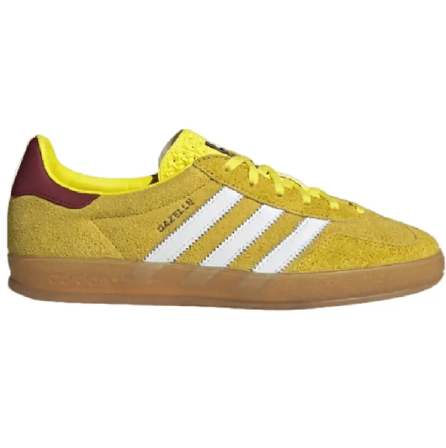 Giày Adidas Gazelle Indoor 'Yellow Burgundy' IE7003