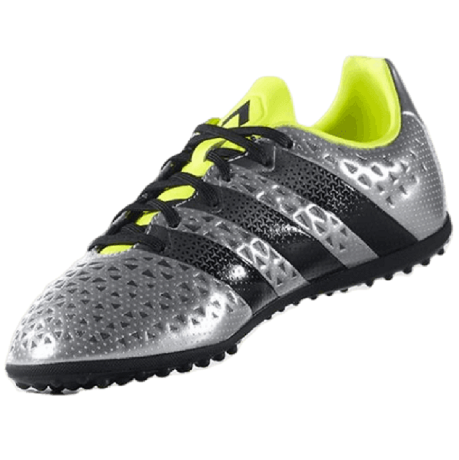 Giày Adidas Ace 16.3 TF Turf GS 'Silver Black' S31965 - Ảnh 2