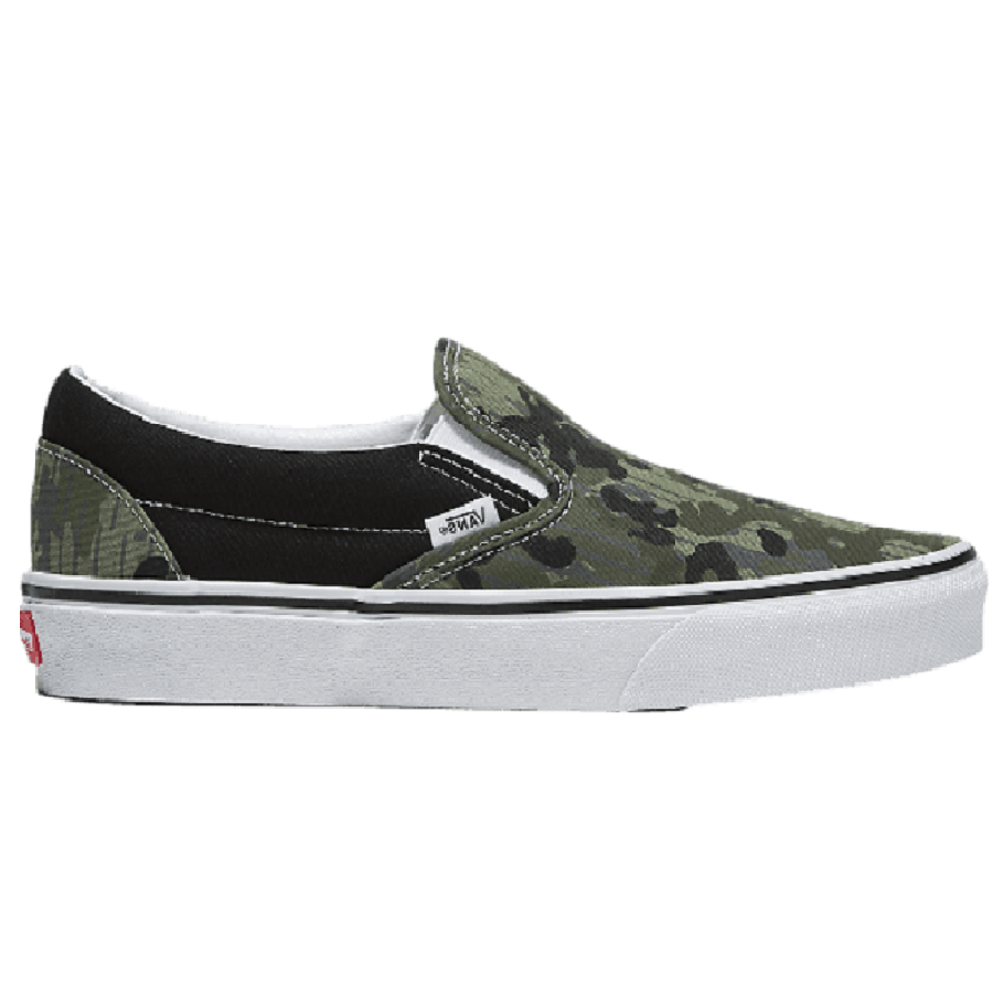 Giày Vans Classic Slip-on Camo 'Green' VN0009Q7BGK