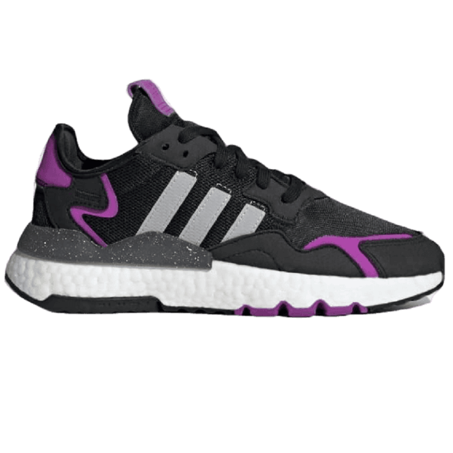 Giày Adidas Nite Jogger 'Black Purple' FX6903