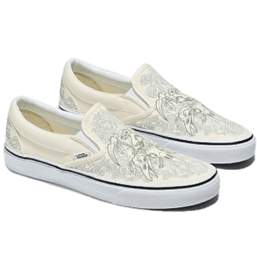 Giày Vans Classic Slip-On 'Beige' VN0A5JLXFRL - Ảnh 4