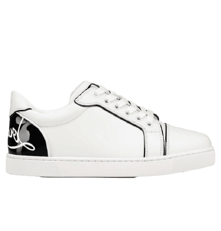 Giày Christian Louboutin Fun Vieira Calf 'Black Bianco' 3220579Q254