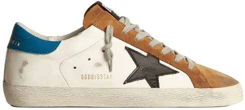 Giày Golden Goose Two-tone Superstar Copper Suede 8050235379916
