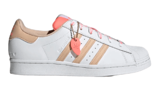 Giày Adidas Superstar White Pink GW05703