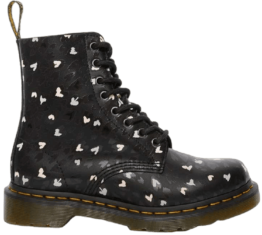 Giày Dr.Martens 1460 Pascal Leather Wild Heart 'Black Muti' 25481001