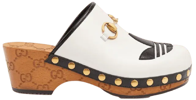 Giày Gucci x Adidas Women's Horsebit clog 'White' 702218-DTNP0-9160