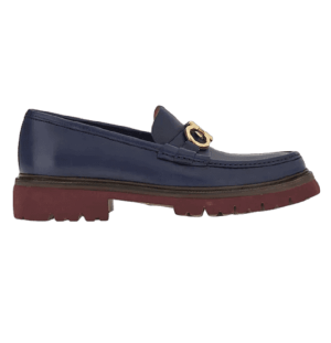 Giày Salvatore Ferragamo Gancini Loafer 'Marine Blue' 02B200-753160