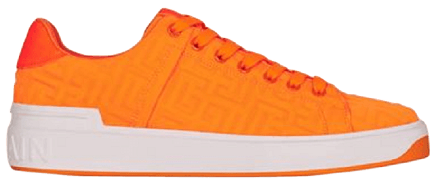 Giày Balmain B-court Embossed 'Neon Orange' XM1VI288TNEM2KB