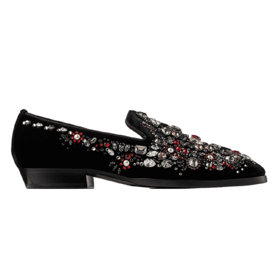 Giày Jimmy Choo Saul 'Black' SAULXJV010045