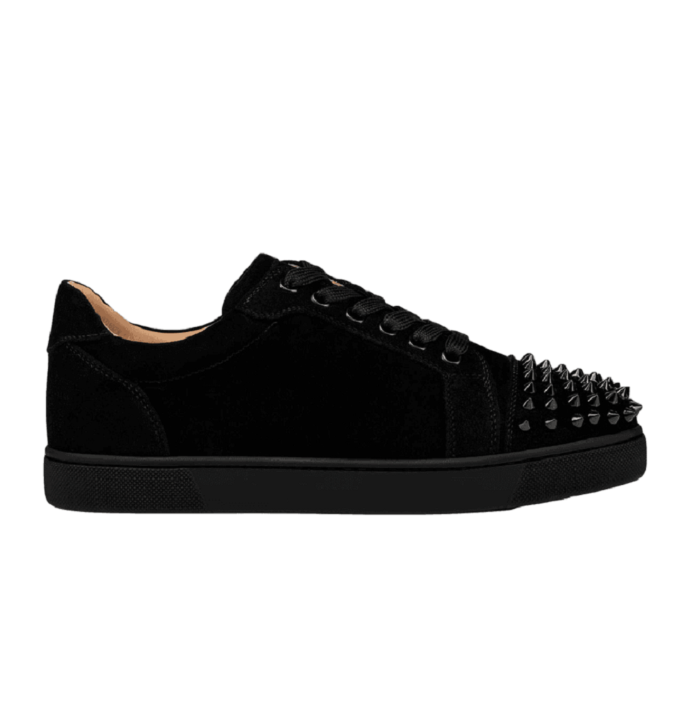 Giày Christian Louboutin Vieira Spikes 'Black' 3191433B049