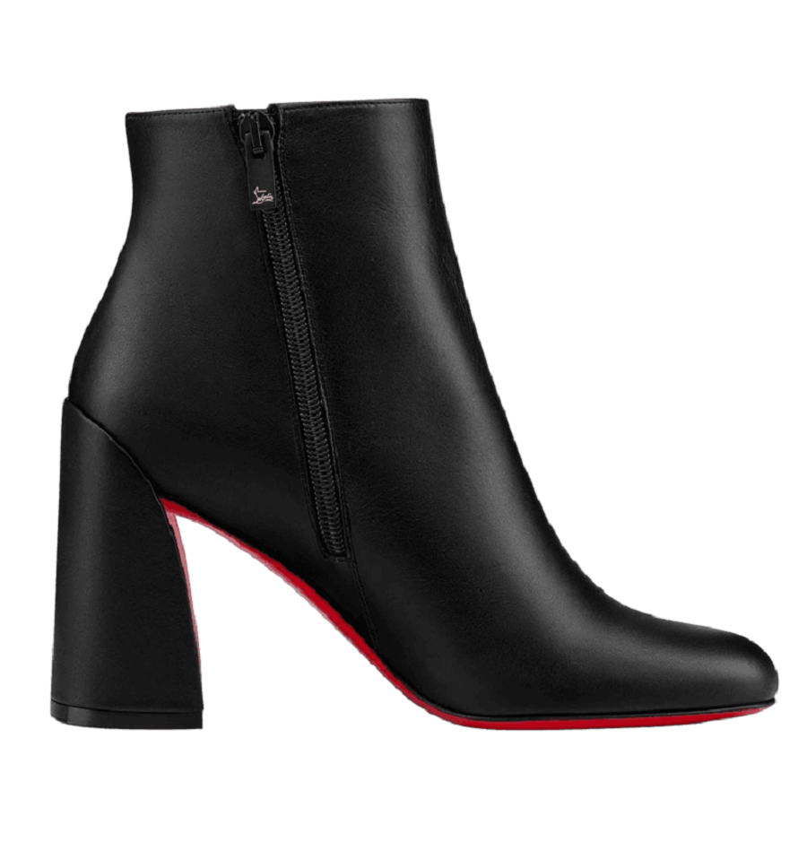 Giày Christian Louboutin Turela 85 mm 'Calf Black' 1200661BK01