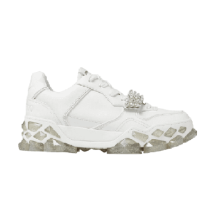 Giày Jimmy Choo Diamond X Strap/M 'White' DIAMONDXSTRAPMADH081097