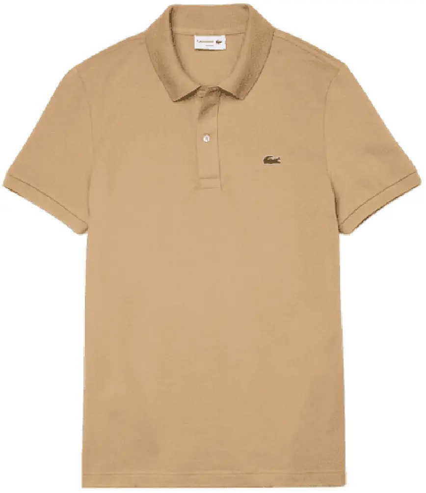 Áo Lacoste Slim fit Polo Shirt 'Beige' PH4012-02S