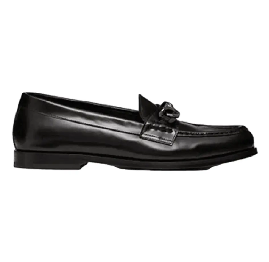 Giày VLogo Chain Valentino Garavani Loafer in Calfskin 1Y2S0G03GIS0NO