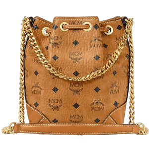 Túi MCM Soft Berlin Drawstring Bag Visetos 'Cognac' MWDAABF03CO001