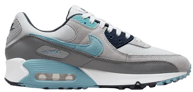 Giày Nike Air Max 90 'White Grey Blue' DM0029-003