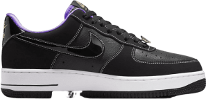 Giày Nike Air Force 1 '07 LV8 EMB World Champions 'Black Iron Grey' DR9866-001