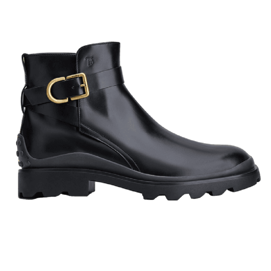 Giày Tod’s Buckled Leather Ankle Boots ‘Black’ XXM04E02130LYGB999