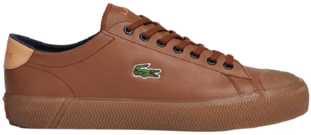 Giày Lacoste Gripshot Leather 'Brown' 7-44CMA0033524
