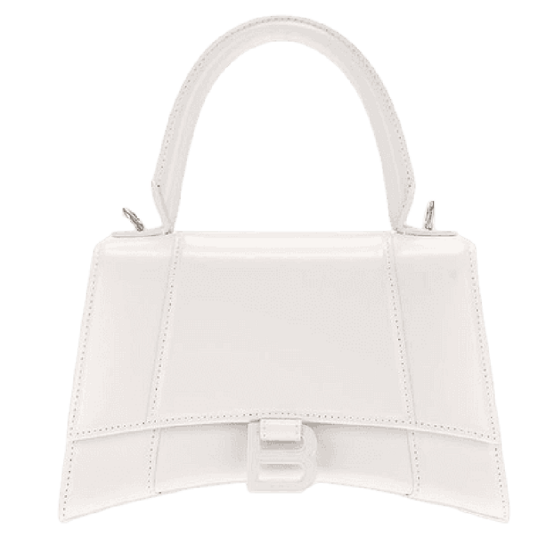 Túi Balenciaga Leather Handbag 'White' 5935461QJ4I9000