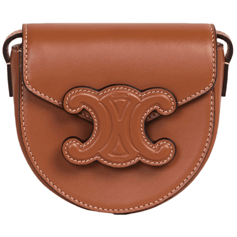 Túi Celine Casual Style Unisex Calfskin 'Brown' 10J303DPQ-04LU