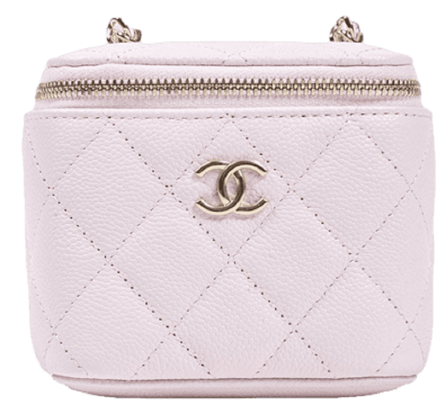 Túi Chanel Quilted Grained Calfskin Mini Vanity 'Pink' C24Z8