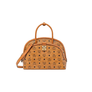 Túi MCM Small Anna Tote in Visetos Cognac MWTBSNN02CO001