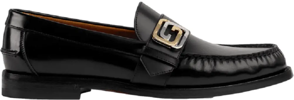 Giày Gucci Interlocking G 'Black' 723631-17X00-1000