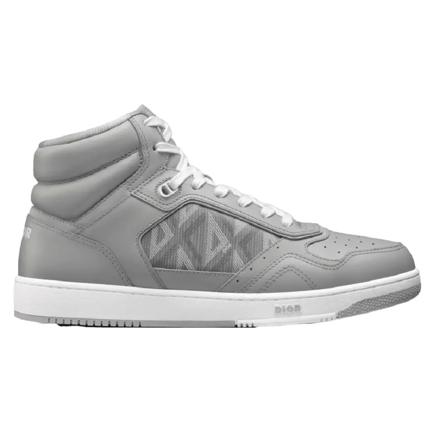 Giày Dior B27 High 'Gray CD Diamond' 3SH133ZPP-H868