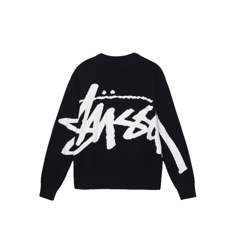 Áo Stussy Sweater in Black 117152-BLAC