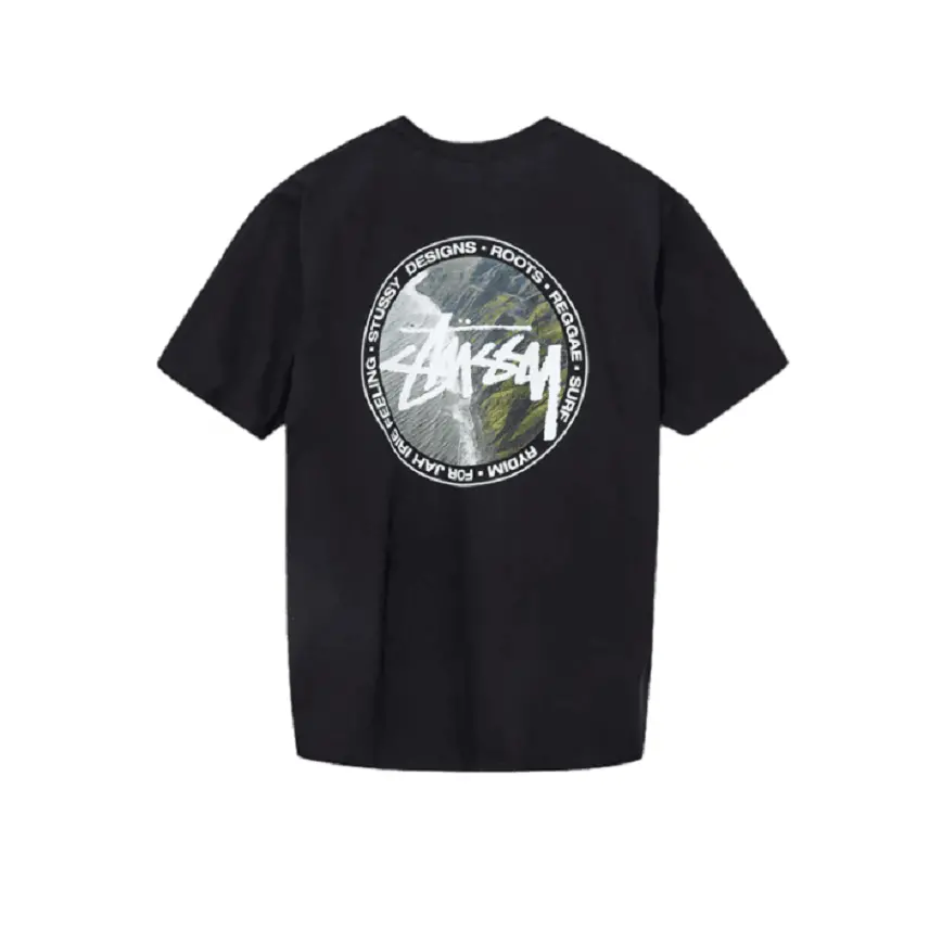Áo Stussy Coastline Tee 'Black' 1904817