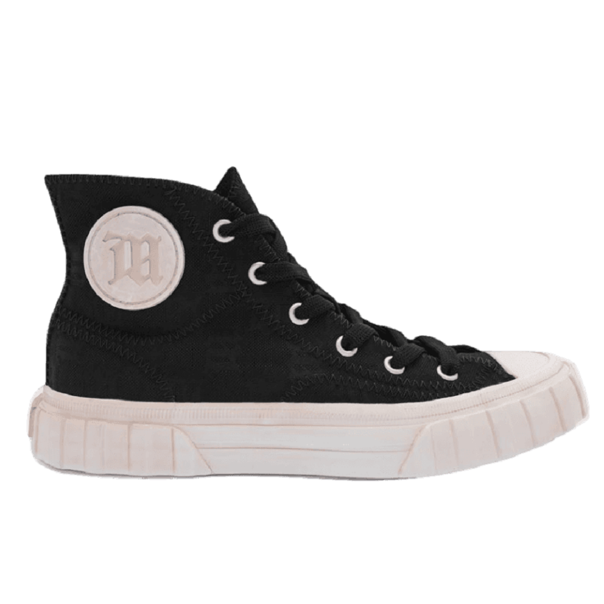 Giày MSIBHV Army Sneaker High Monogram 'Black' 3121BM607