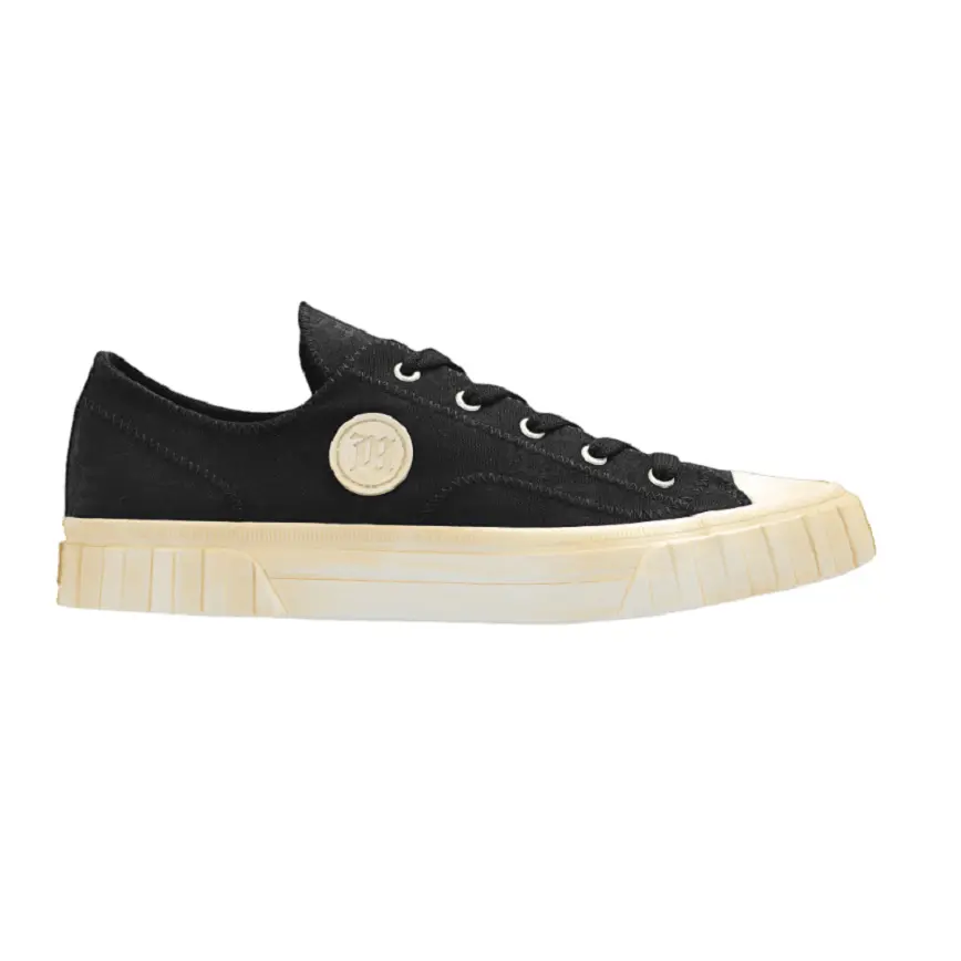 Giày MSIBHV Army Sneaker Low Monogram 'Black' 3121BM608