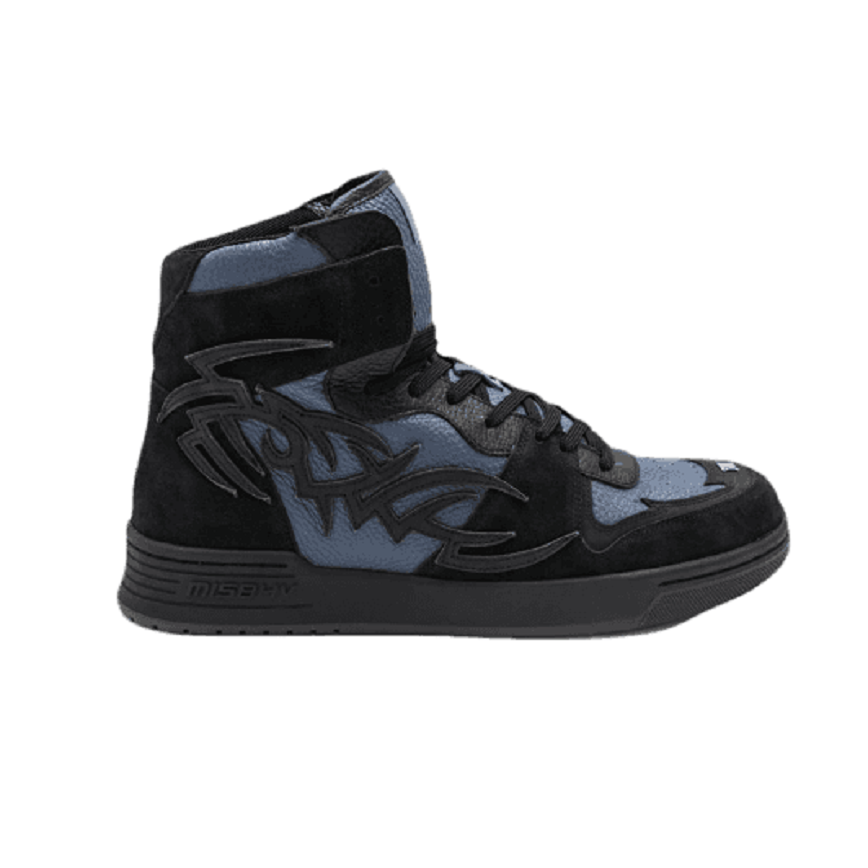 Giày MSIBHV Court Sneaker 'Black & Blue' 3121BM619