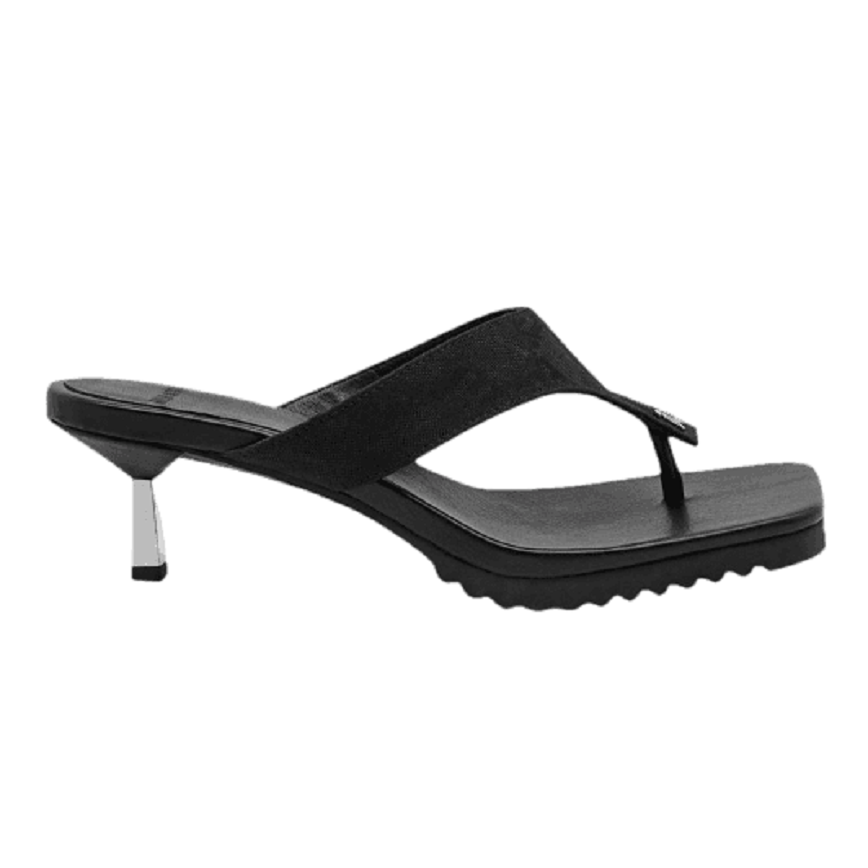 Giày MSIBHV Sasha Thong Sandal Black 3121BM629